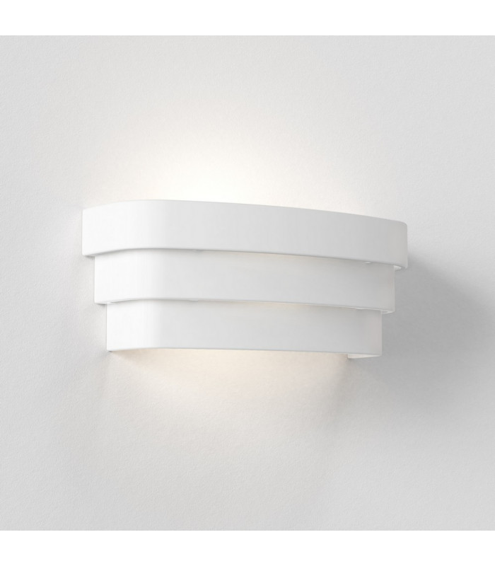 Curved 3 Layered Wall Light Ceramic