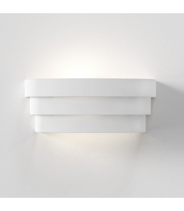 Curved 3 Layered Wall Light Ceramic