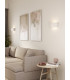 Curved 3 Layered Wall Light Ceramic