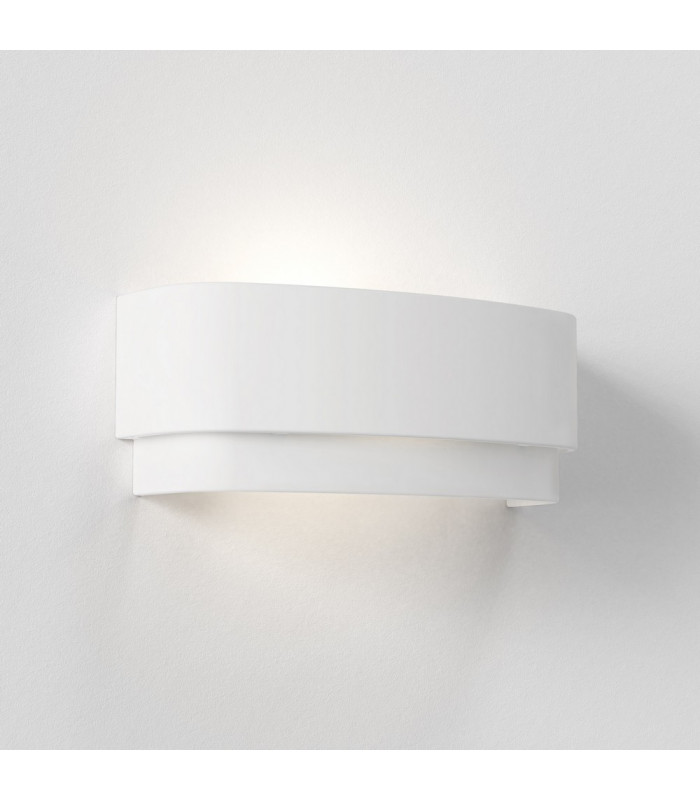 Curved 2 Layered Wall Light Ceramic