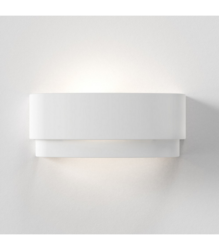 Curved 2 Layered Wall Light Ceramic