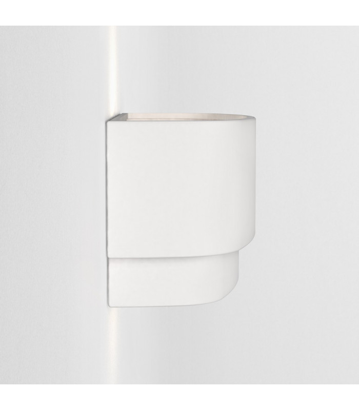 Curved 2 Layered Wall Light Ceramic