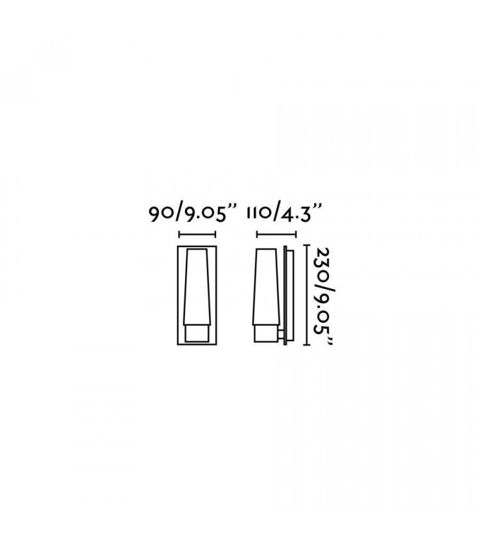 1 Light Bathroom Wall Light Chrome IP44 with Opal Glass, E14 - 2