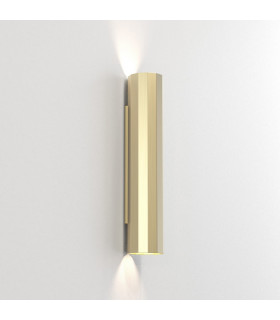 Up Down Large Wall Light Matt Gold