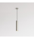 Slim Suspension Ceiling Pendant Light Matt Nickel
