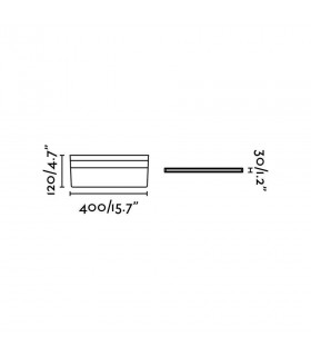 LED Bathroom Wall Light Aluminium IP54 - 2