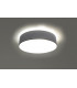 Cylindrical Flush Light Grey 25cm E27-3