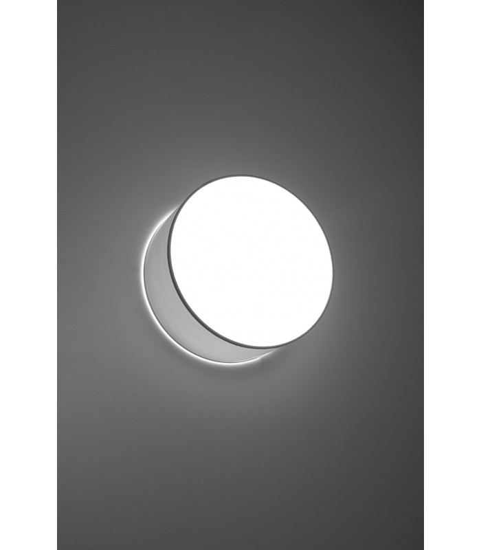 Cylindrical Flush Light Grey 25cm E27-7