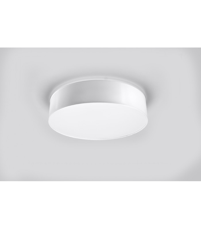 Cylindrical Flush Light White 25cm E27-2