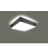 Square Flush Light Grey 25cm E27-3