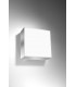Square Flush Light Grey 25cm E27-6