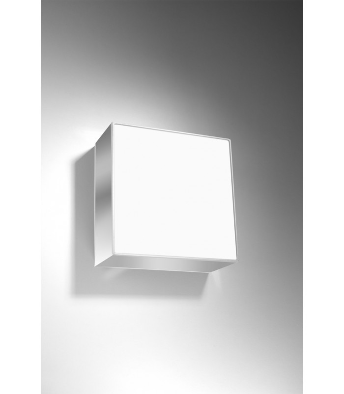 Square Flush Light Grey 25cm E27-6