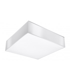 Square Flush Light White 25cm E27-1