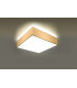 Square Flush Light White 25cm E27-3
