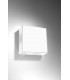 Square Flush Light White 25cm E27-6