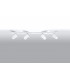 Spotlight Bars Flush 4 Light White GU10-2