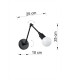Adjustable Wall Lamp Black E27-4