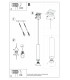 Slim 8cm Pendant Light Natural Wood GU10-5