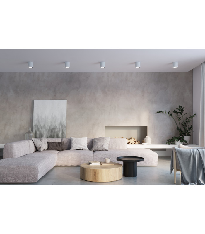Surface Mounted Downlights Flush Light Grey GU10-6
