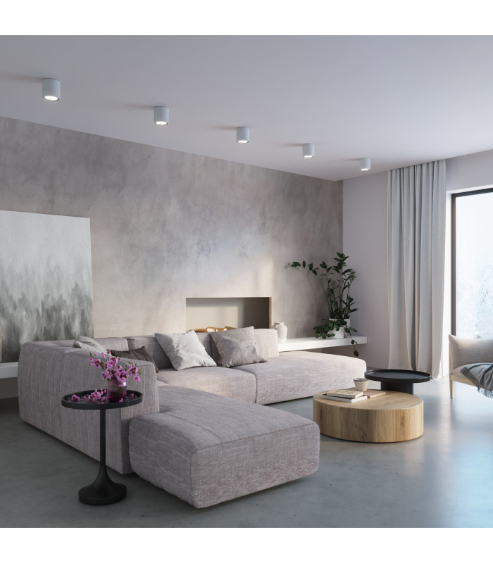 Surface Mounted Downlights Flush Light Grey GU10-7