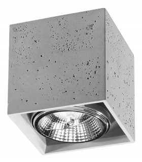 Surface Mounted Downlights Flush Light Grey GU10-1