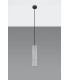 Slim 8cm Pendant Light Grey GU10-2