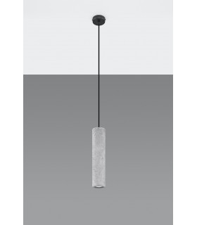 Slim 8cm Pendant Light Grey GU10-2