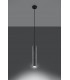 Slim 8cm Pendant Light Grey GU10-3