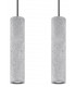 Twin Hanging Pendant Light Grey GU10-1