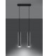 Twin Hanging Pendant Light Grey GU10-3