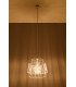 Wire Frame Pendant Light White E27-3