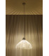 Wire Frame Pendant Light White E27-3