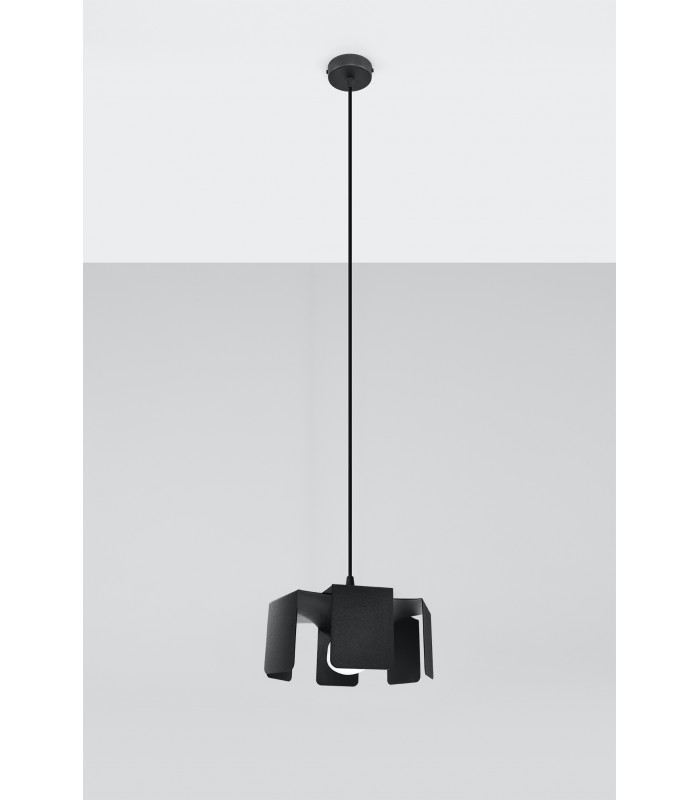 Modern Pendant Light Black E27-2