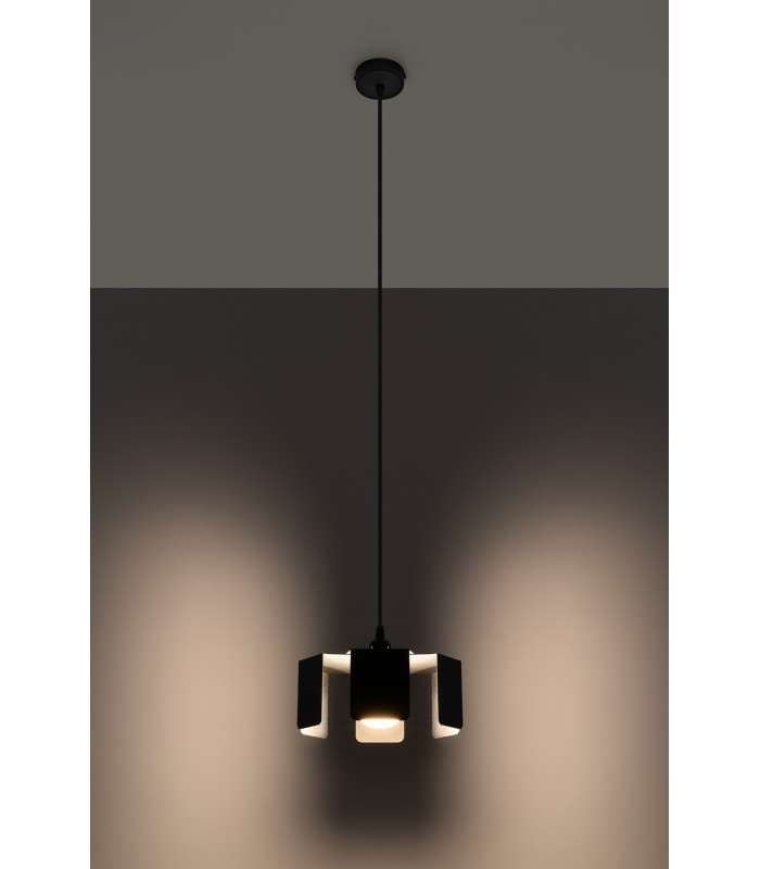 Modern Pendant Light Black E27-3