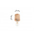 Surface Mounted Downlights Flush Light Natural Wood E27-4Surface Mounted Downlights Flush Light Natural Wood E27-5
