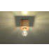 Surface Mounted Downlights Flush Light Natural Wood E27-3
