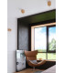 Surface Mounted Downlights Flush Light Natural Wood E27