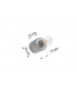 Surface Mounted Round Wall Lamp Grey E27-4Surface Mounted Round Wall Lamp Grey E27-5