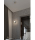 Surface Mounted Round Wall Lamp Grey E27