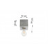 Surface Mounted Downlights Flush Light Grey E27-4Surface Mounted Downlights Flush Light Grey E27-5