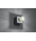 Surface Mounted Square Wall Lamp Grey E27-3