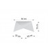 Surface Mounted Downlights Flush Light White E27-4