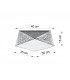 Surface Mounted Downlights Flush Light Silver E27-4