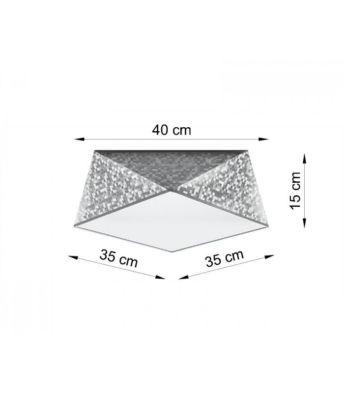 Surface Mounted Downlights Flush Light Silver E27-4