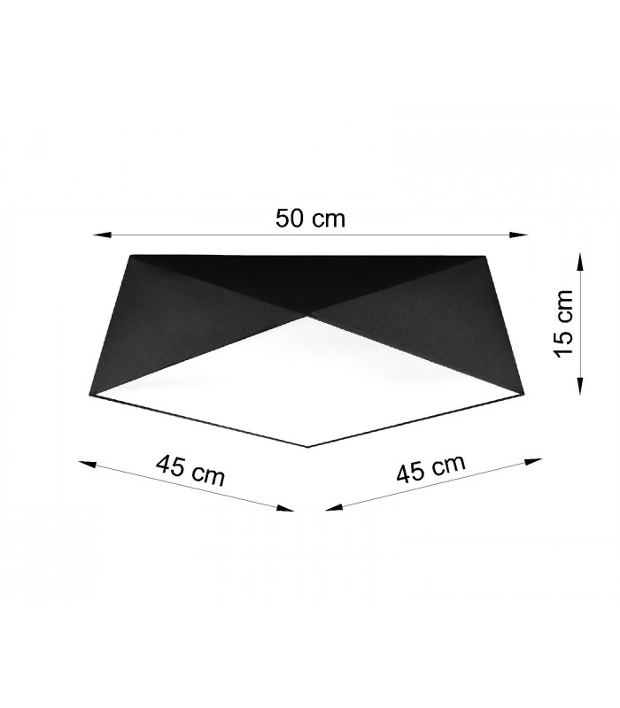 Surface Mounted Downlights Flush Light Black E27-4