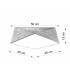 Surface Mounted Downlights Flush Light Silver E27-4