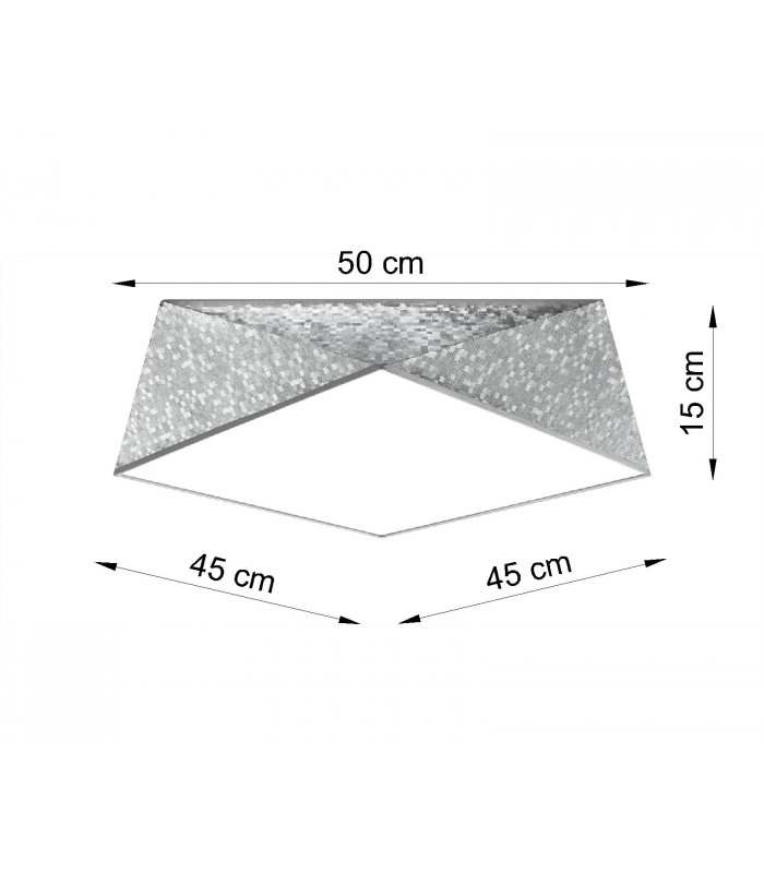 Surface Mounted Downlights Flush Light Silver E27-4
