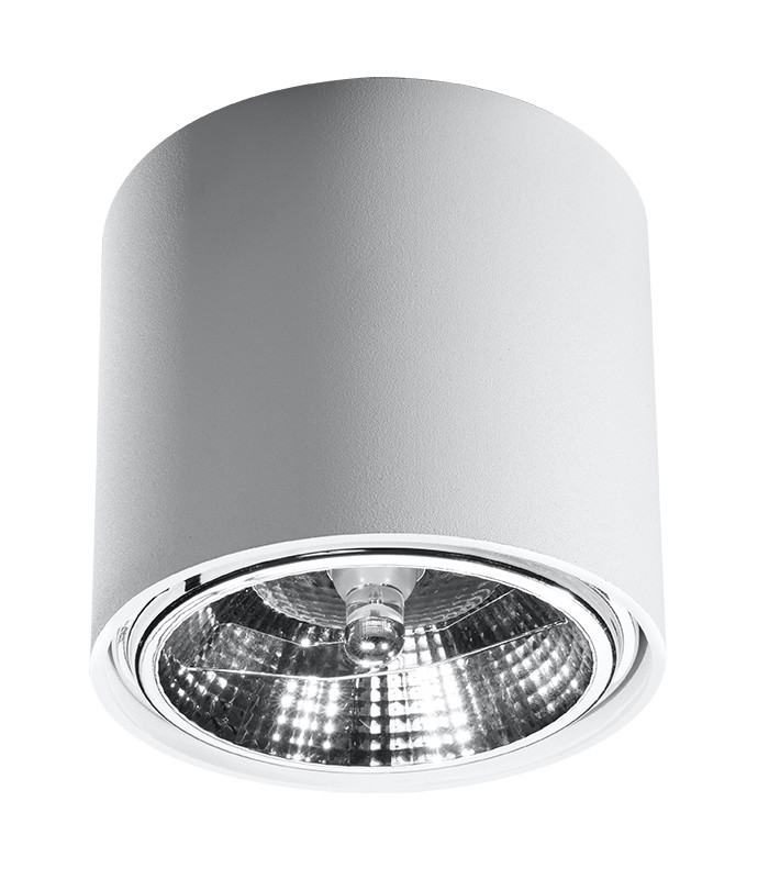 Surface Mounted Downlights Round Flush Light White GU10-1