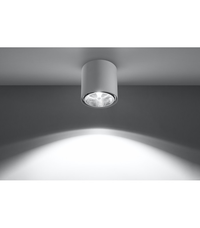 Surface Mounted Downlights Round Flush Light White GU10-3