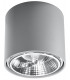 Surface Mounted Downlights Round Flush Light Grey GU10-1